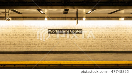 New York World Trade Center Station 47748835