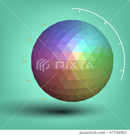 color ball. 47748963