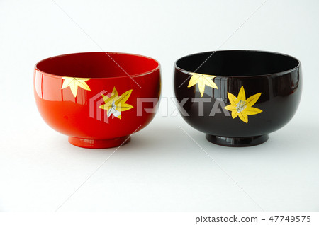 Wajima塗層的情侶果汁杯 47749575