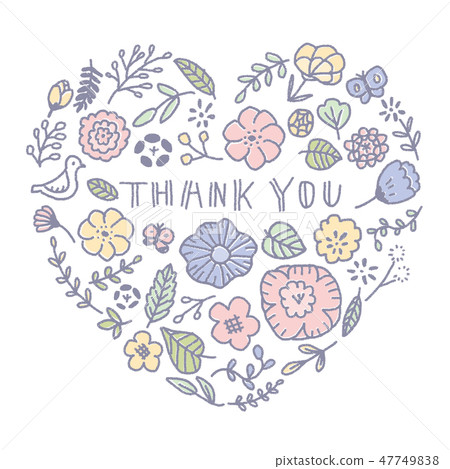 Heart _ Thank you 47749838