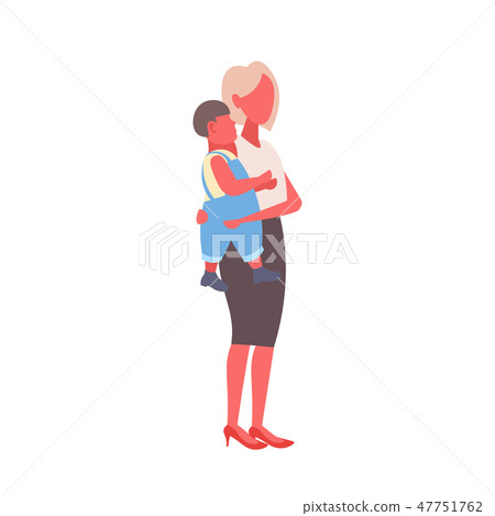 mother holding little son woman embracing baby boy family concept isolated male female cartoon mother holding little son woman embracing baby boy family concept isolated male female cartoon 47751762