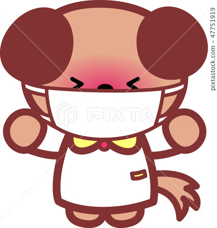 Inu mask of the mask Animal cute animals 47751919