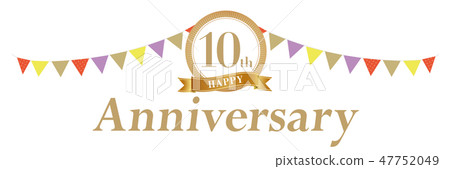 10th Anniversary Deco 47752049