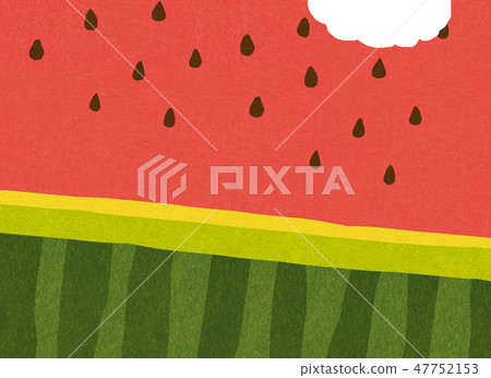 Feld Watermelon Collage 47752153