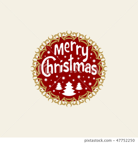 Wishing You A Merry Christmas. Christmas Tree 47752250