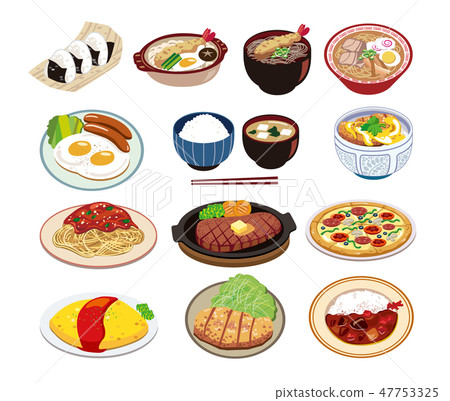 各種食物 各種食物 47753325