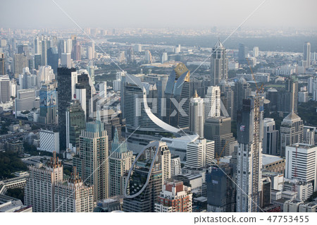 THAILAND BANGKOK CITY SKYLINE SUNRISE THAILAND BANGKOK CITY SKYLINE SUNRISE 47753455