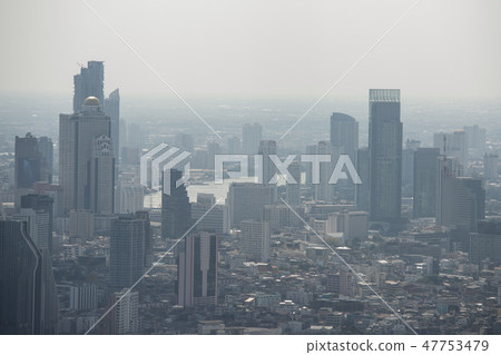 THAILAND BANGKOK CITY SKYLINE SUNRISE THAILAND BANGKOK CITY SKYLINE SUNRISE 47753479
