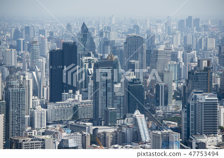 THAILAND BANGKOK CITY SKYLINE SUNRISE 47753494