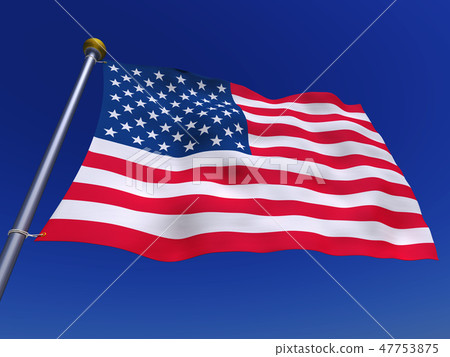 Flag Flag Flag America USA 47753875