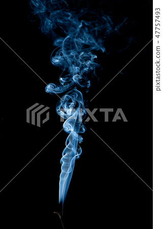 White smoke on black background White smoke on black background 47757493