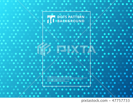 Abstract technology dots pattern blue background - Stock Illustration ...