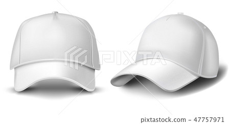 Baseball cap isolated on white background. 47757971