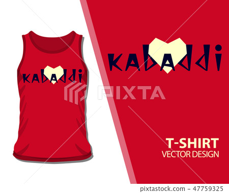 t shirt design kabaddi