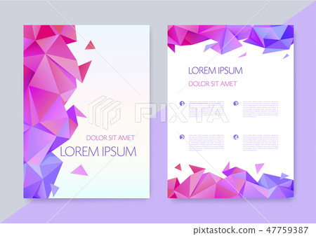 Vector Abstract Geometric Graphic Design Stock Illustration 47759387 Pixta