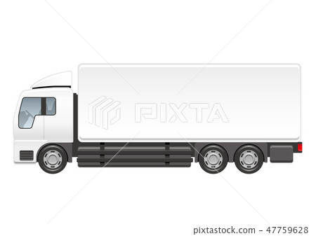 Illustration of a large truck Illustration of a large truck 47759628