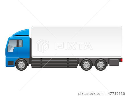 Illustration of a large truck 47759630