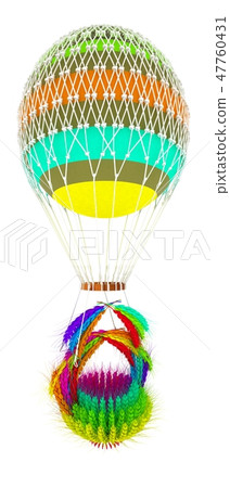 hot air balloon basket