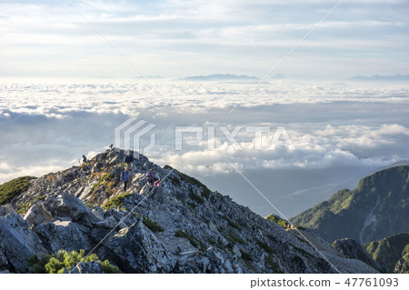 The sea of clouds seen from Goryu dake 47761093