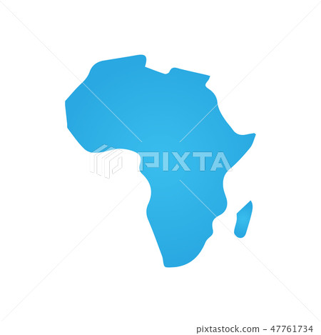 Africa Icon Vector. Simple flat symbol. - Stock Illustration [47761734 ...