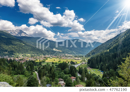 Small Town of Pinzolo - Trentino Alto Adige Italy 47762190