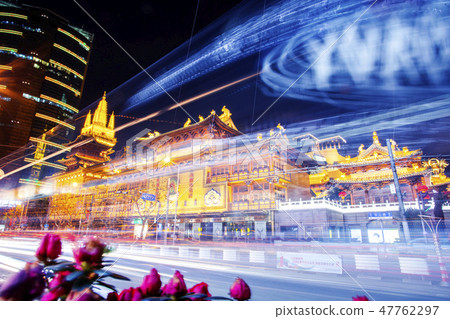 佛教寺廟，靜安寺，佛教寺、静安寺、Buddhist temple, Qian An temple, 47762297