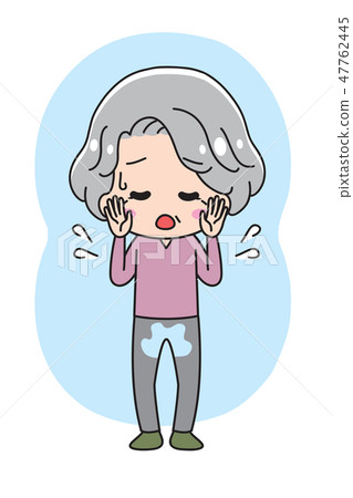 Granny who is leaking Granny who is leaking 47762445