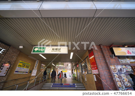 Tokyo city view landscape in Japan Looking over Fukabori subway station Tokyo city view landscape in Japan Looking over Fukabori subway station 47766654