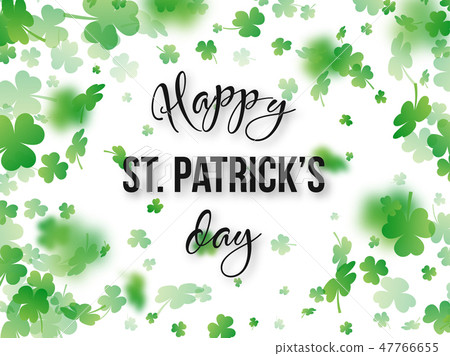 St. Patricks Day greeting holiday design. St. Patricks Day greeting holiday design. 47766655