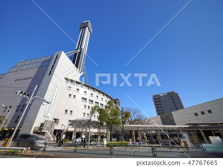 Tokyo cityscape landscape in Japan Looking at Tower Hall Funabori and "Tokyo Metro Funabori Station" etc. Tokyo cityscape landscape in Japan Looking at Tower Hall Funabori and "Tokyo Metro Funabori Station" etc. 47767665