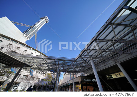 Tokyo cityscape landscape in Japan Looking at Tower Hall Funabori and "Tokyo Metro Funabori Station" etc. Tokyo cityscape landscape in Japan Looking at Tower Hall Funabori and "Tokyo Metro Funabori Station" etc. 47767667