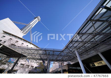 Tokyo cityscape landscape in Japan Looking at Tower Hall Funabori and "Tokyo Metro Funabori Station" etc. Tokyo cityscape landscape in Japan Looking at Tower Hall Funabori and "Tokyo Metro Funabori Station" etc. 47767668