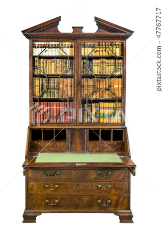 Traditional European bookcase bureau secretaire Traditional European bookcase bureau secretaire 47767717