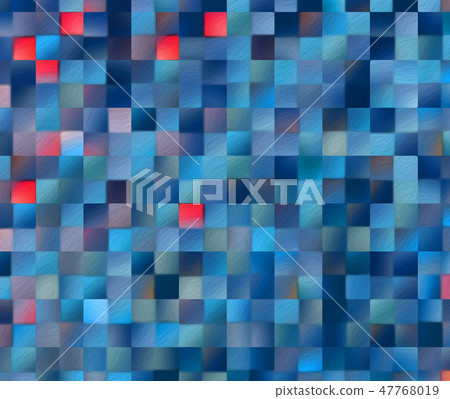 Abstract square blocks pattern background 47768019