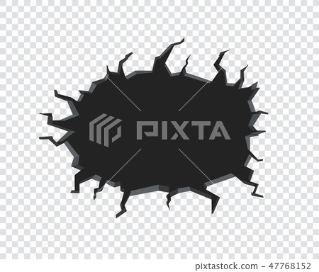 Black hole on transparent background Black hole on transparent background 47768152