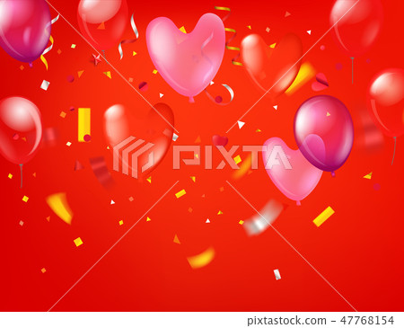 Happy valentines day greeting card Happy valentines day greeting card 47768154