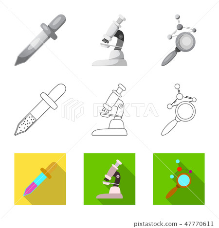Vector Design Of Genetic And Plant Sign Stock Illustration
