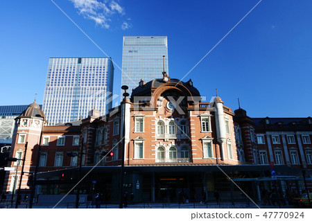 東京站丸之內北口風景 東京站丸之內北口風景 47770924