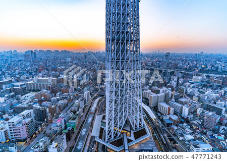 從夜空樹天空樹東塔[東京] 47771243