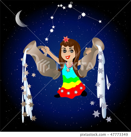sign of the zodiak Aquarius 47773349