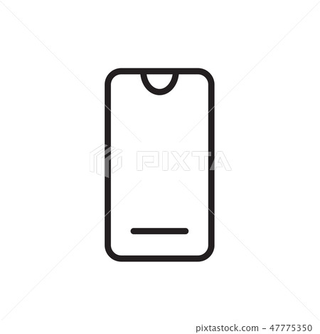 Mobile icon vector illustration EPS 10 Mobile icon vector illustration EPS 10 47775350