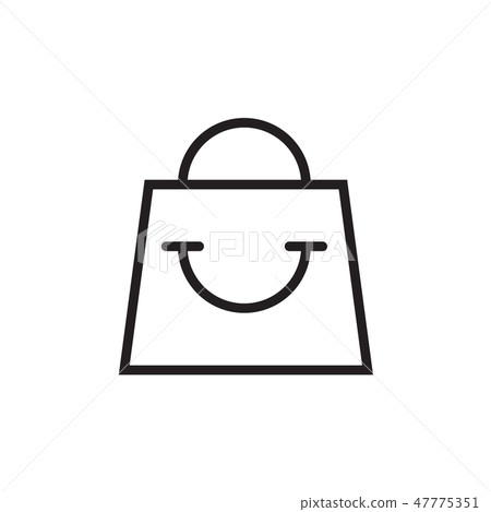 Handbag icon EPS 10 . 47775351
