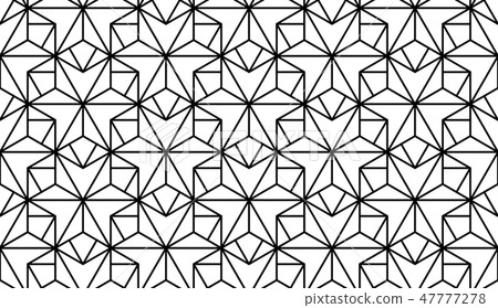 The geometric pattern with lines. Seamless The geometric pattern with lines. Seamless 47777278