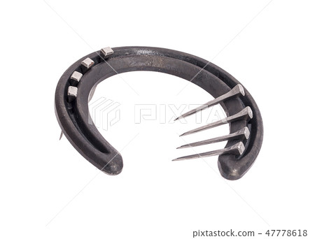 horseshoe isolated on white background horseshoe isolated on white background 47778618