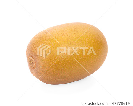 gold kiwi isolated on white background gold kiwi isolated on white background 47778619
