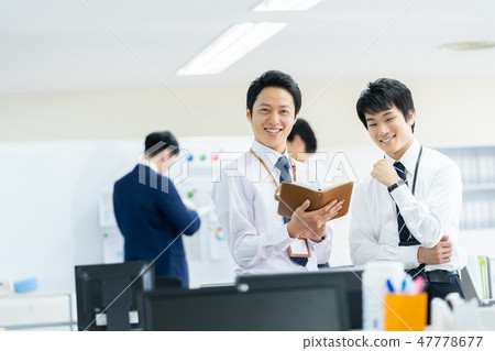 Male employee businessman Business image 47778677