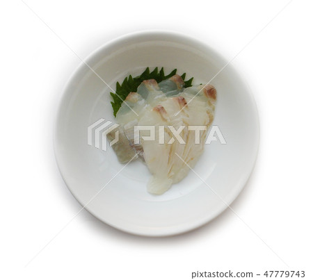 Japanese flounder sashimi 47779743