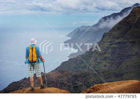 Hike in Na Pali Hike in Na Pali 47779785