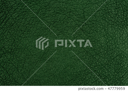 Dark green leather texture.  47779959