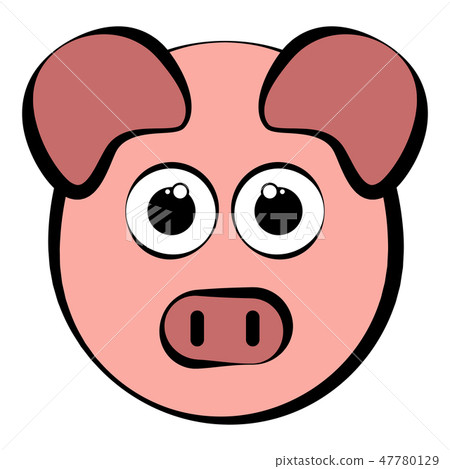 Sketch of a pig head Sketch of a pig head 47780129